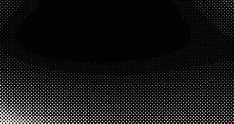 Halftone wave background. Curved gradient texture or pattern. Vertical gradie イラスト素材