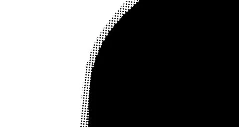 Halftone wave background. Curved gradient texture or pattern. Vertical gradie Stock Illustration