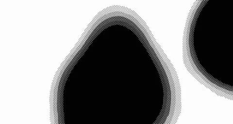 Halftone wave background. Curved gradient texture or pattern. Vertical gradie 스톡 일러스트