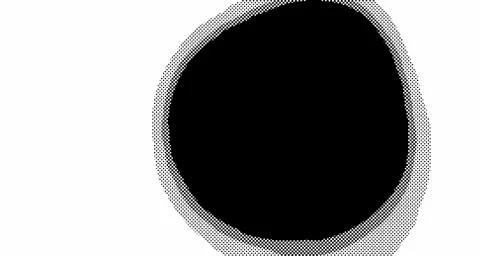 Halftone wave background. Curved gradient texture or pattern. Vertical gradie Stockillustratie