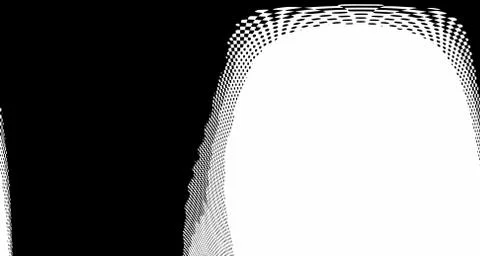 Halftone wave background. Curved gradient texture or pattern. Vertical gradie 스톡 일러스트