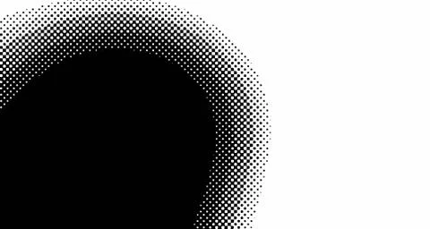 Halftone wave background. Curved gradient texture or pattern. Vertical gradie 스톡 일러스트
