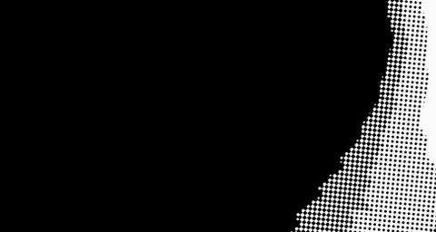 Halftone wave background. Curved gradient texture or pattern. Vertical gradie Stock Illustration