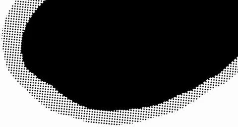Halftone wave background. Curved gradient texture or pattern. Vertical gradie Illustrazione stock
