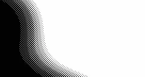 Halftone wave background. Curved gradient texture or pattern. Vertical gradie イラスト素材