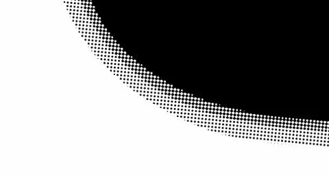 Halftone wave background. Curved gradient texture or pattern. Vertical gradie Stock Illustration