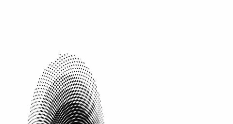 Halftone wave background. Curved gradient texture or pattern. Vertical gradie イラスト素材