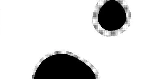 Halftone wave background. Curved gradient texture or pattern. Vertical gradie イラスト素材