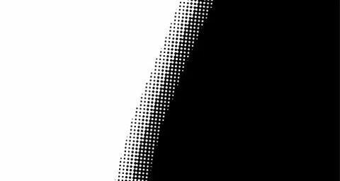 Halftone wave background. Curved gradient texture or pattern. Vertical gradie イラスト素材