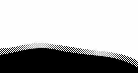 Halftone wave background. Curved gradient texture or pattern. Vertical gradie イラスト素材