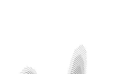 Halftone wave background. Curved gradient texture or pattern. Vertical gradie イラスト素材