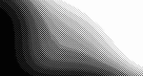 Halftone wave background. Curved gradient texture or pattern. Vertical gradie イラスト素材