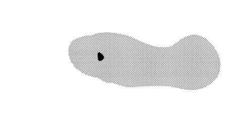 Halftone wave background. Curved gradient texture or pattern. Vertical gradie Stock Illustration