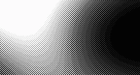 Halftone wave background. Curved gradient texture or pattern. Vertical gradie イラスト素材