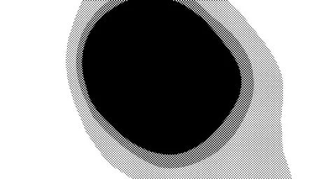 Halftone wave background. Curved gradient texture or pattern. Vertical gradie Stock Illustration