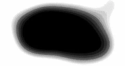 Halftone wave background. Curved gradient texture or pattern. Vertical gradie Stock Illustration