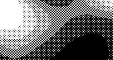 Halftone wave background. Curved gradient texture or pattern. Vertical gradie イラスト素材