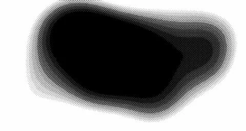 Halftone wave background. Curved gradient texture or pattern. Vertical gradie Illustrazione stock