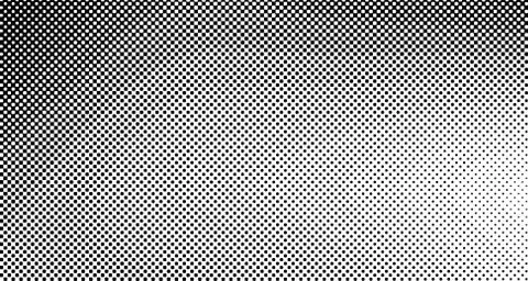 Halftone wave background. Curved gradient texture or pattern. Vertical gradie Stock Illustration
