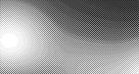 Halftone wave background. Curved gradient texture or pattern. Vertical gradie Stock Illustration