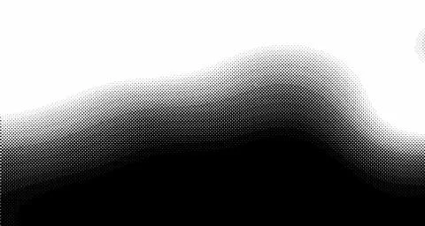 Halftone wave background. Curved gradient texture or pattern. Vertical gradie イラスト素材