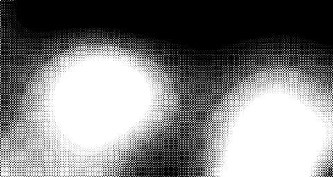 Halftone wave background. Curved gradient texture or pattern. Vertical gradie イラスト素材