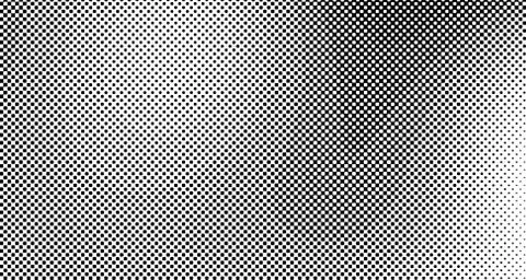 Halftone wave background. Curved gradient texture or pattern. Vertical gradie Stock Illustration