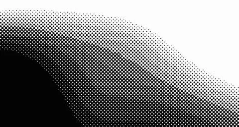 Halftone wave background. Curved gradient texture or pattern. Vertical gradie イラスト素材