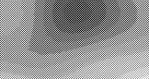 Halftone wave background. Curved gradient texture or pattern. Vertical gradie Stock Illustration