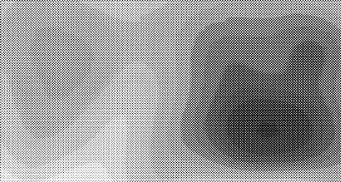 Halftone wave background. Curved gradient texture or pattern. Vertical gradie Stock Illustration