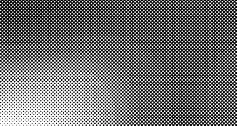Halftone wave background. Curved gradient texture or pattern. Vertical gradie Stock Illustration