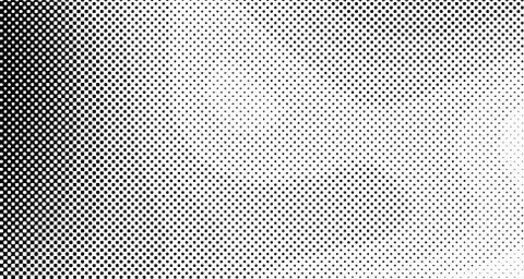 Halftone wave background. Curved gradient texture or pattern. Vertical gradie Illustrazione stock
