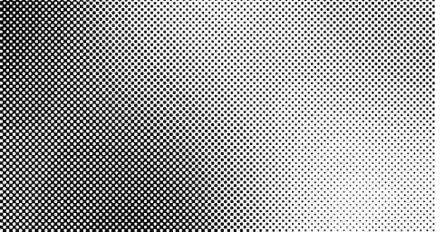 Halftone wave background. Curved gradient texture or pattern. Vertical gradie Illustrazione stock