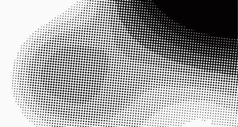 Halftone wave background. Curved gradient texture or pattern. Vertical gradie Stockillustratie