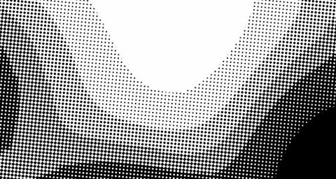 Halftone wave background. Curved gradient texture or pattern. Vertical gradie Stock Illustration