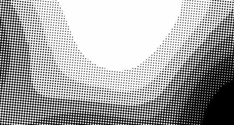 Halftone wave background. Curved gradient texture or pattern. Vertical gradie Stock Illustration