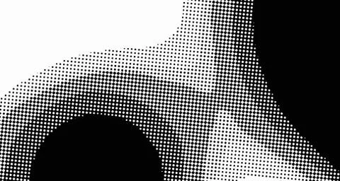 Halftone wave background. Curved gradient texture or pattern. Vertical gradie イラスト素材