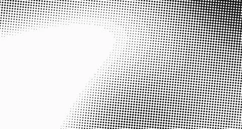 Halftone wave background. Curved gradient texture or pattern. Vertical gradie Stock Illustration