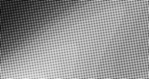 Halftone wave background. Curved gradient texture or pattern. Vertical gradie Illustrazione stock