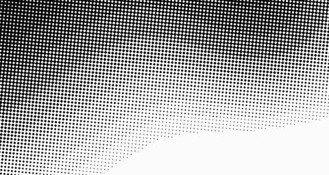 Halftone wave background. Curved gradient texture or pattern. Vertical gradie Stock Illustration
