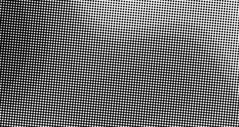 Halftone wave background. Curved gradient texture or pattern. Vertical gradie Illustrazione stock