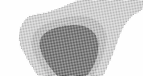 Halftone wave background. Curved gradient texture or pattern. Vertical gradie Illustrazione stock