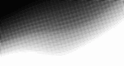 Halftone wave background. Curved gradient texture or pattern. Vertical gradie Stock Illustration
