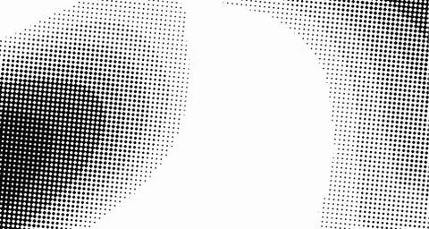 Halftone wave background. Curved gradient texture or pattern. Vertical gradie 스톡 일러스트