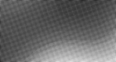 Halftone wave background. Curved gradient texture or pattern. Vertical gradie Illustrazione stock