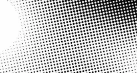 Halftone wave background. Curved gradient texture or pattern. Vertical gradie Illustrazione stock