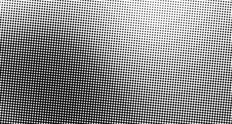 Halftone wave background. Curved gradient texture or pattern. Vertical gradie Stock Illustration