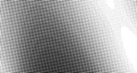 Halftone wave background. Curved gradient texture or pattern. Vertical gradie Illustrazione stock