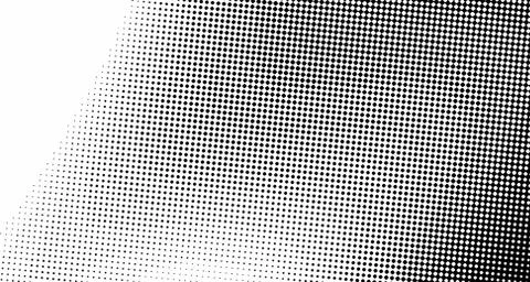 Halftone wave background. Curved gradient texture or pattern. Vertical gradie 스톡 일러스트