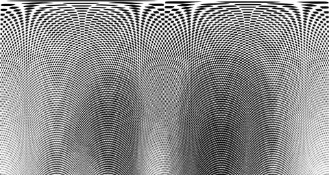 Halftone wave background. Curved gradient texture or pattern. Vertical gradie Stock Illustration